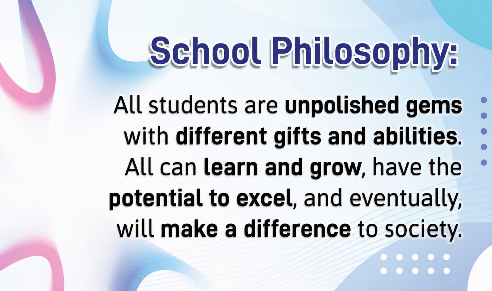 school philosophy